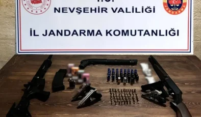 Nevşehir’de Jandarmadan Silah Operasyonu