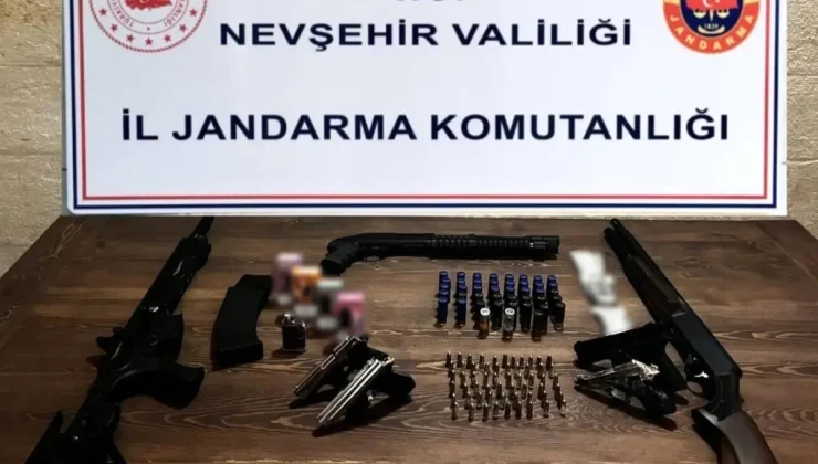 Nevşehir’de Jandarmadan Silah Operasyonu