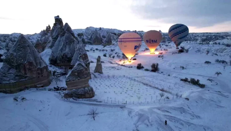 Kapadokya’daki Sıcak Hava Balonu Turları İptal Edildi